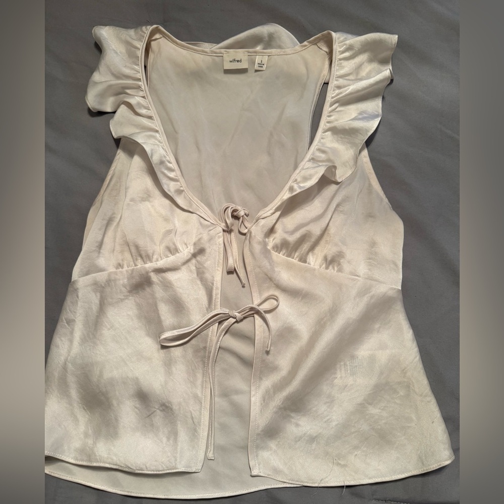 Wilfred Tonka Blouse/ Satin Top